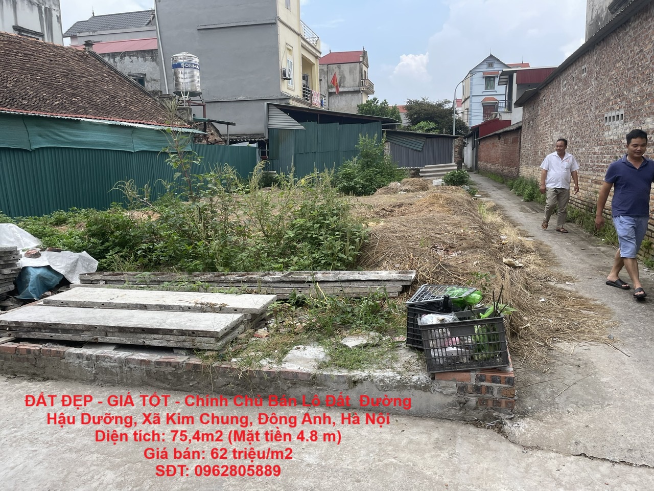 ĐẤT ĐẸP - GIÁ TỐT - Chính Chủ Bán Lô Đất  Đường Hậu Dưỡng, Xã Kim Chung, Đông Anh, Hà Nội - Ảnh chính